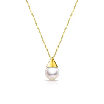 2023 Новая Ювелирная мода Маленькая Лампочка Жемчужное Ожерелье С подвеской Для женщин Изысканное Ожерелье для ключиц Высококачественные Ювелирные изделия