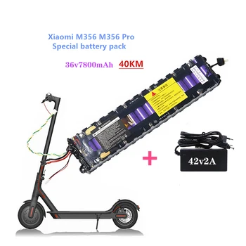 36V 7.8Ah аккумулятор для xiaomi M365 Pro Специальный аккумулятор 36V 7800 мАч Езда на 40 км BMS + Зарядное устройство электрический скутер