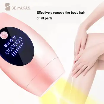 IPL-эпилятор со вспышкой 600000 Безболезненное удаление волос на женском теле, ногах, в подмышечных впадинах, оборудование для домашнего удаления