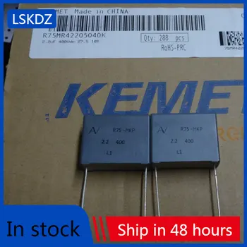 KEMET AV R75 2,2 мкф/400 В 2u2 225 совершенно новый тонкопленочный конденсатор 27,5 мм