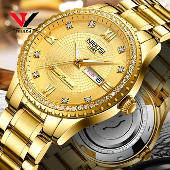 NIBOSI 2023 Модные Автоматические Механические часы высшего бренда класса люкс Спортивные мужские часы Повседневные часы Мужские наручные часы Relogio Masculino
