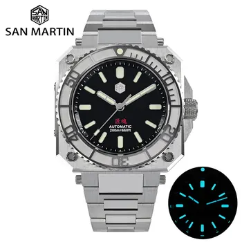 San Martin, оригинальные 40-миллиметровые мужские роскошные часы ETA2824, высококачественные сапфировые Автоматические механические часы 20Bar BGW9
