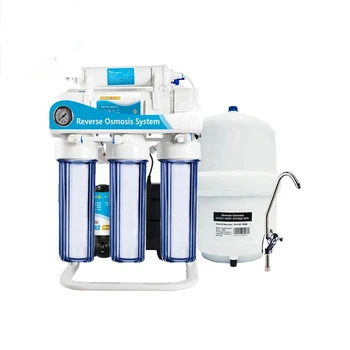 Sistema de osmosis inversa de 5 etapas, maquina comercial de filtro de agua, 400 GPD Ro