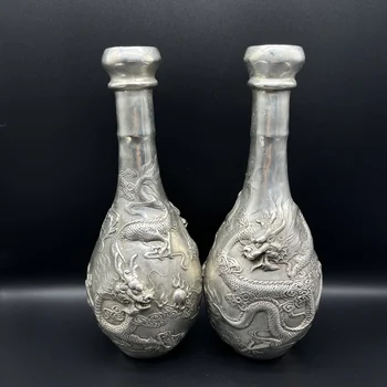 Антикварная коллекция: пара ваз ручной работы 