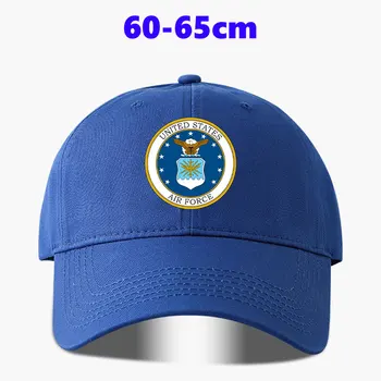 Бейсболка с принтом ВВС США, мужская бейсболка с большой головой, летняя Пляжная кепка для папы, унисекс, повседневная бейсболка-снэпбэк