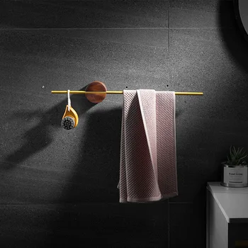 Вешалка для полотенец унитаз без отверстий Скандинавский простой и креативный телескопический вешалка для полотенец кухонная сетка для ванной комнаты красная вешалка для полотенец