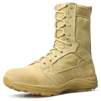 Высокие Тактические ботинки для скалолазания на открытом воздухе, Военная тренировочная обувь для мужчин и женщин, для пеших прогулок, для кемпинга, Сверхлегкие Дышащие Армейские ботинки