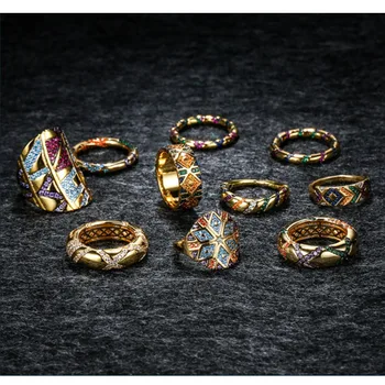 Высококачественное марокканское кольцо JZ07, Оригинальная серия Tribe, Серия Ocean, Серия шестиконечных звезд, Бесплатная доставка
