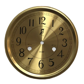 Детали циферблата старинных механических настенных часов, металлический напольный часовой механизм, длинный вал, циферблат, Аксессуары для ремонта заводных часов
