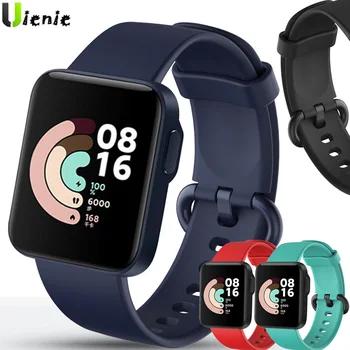 Для Xiaomi Mi Watch Lite ремешок защитная пленка для экрана силиконовый ремешок для часов спортивный браслет Correa для Redmi Watch Band браслет ремешок