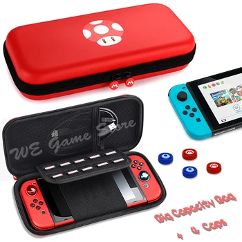 Игровая тема, Плотная Искусственная Большая Сумка для консоли Nintendo Nintendo Switch, Мягкий Чехол Nintendoswitch для Игровых Аксессуаров Nitendo Switch
