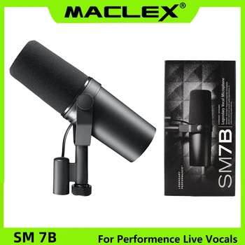 Кардиоидный динамический микрофон SM7B Микрофон с возможностью выбора частотной характеристики sm7b Studio для записи подкастов в прямом эфире