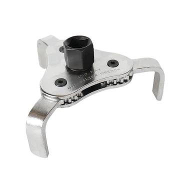 Ключ для масляного фильтра Инструмент для ремонта автомобилей Регулируемый Двусторонний ключ для снятия масляного фильтра Инструменты для ремонта автомобилей 60-120 мм