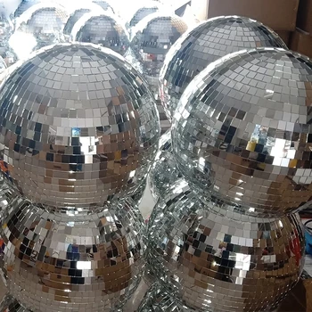 Крутой зеркальный шар для дискотеки, шлем, стеклянный металлический шар для косплея, реквизит для Хэллоуина