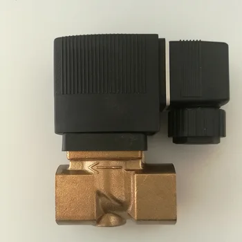 Латунный электрический электромагнитный клапан DN15 нормально закрытый AC220V DC24V электрический магнитный клапан для запорного клапана подачи воды и газа