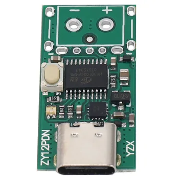 Модуль питания преобразователя USB-C PD2.0/3.0 в постоянный ток, Триггер Быстрой зарядки, Тестер детектора опроса (ZY12PDN)