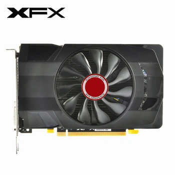 Оригинальные графические карты XFX RX 550 2GB AMD Radeon RX550 2G GPU Настольный ПК Компьютерные Игровые Видеокарты Экранная карта RX 560 570