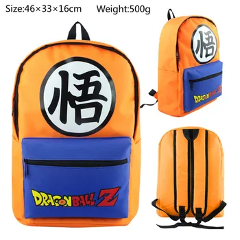 Парусиновый рюкзак Dragon Ball Goku, студенческая сумка на плечо, школьные сумки для ноутбуков, Аниме-сумки