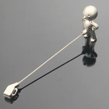 Промышленный Креативный подарок Писсуар Проволочный трос Металлический брелок для ключей Звено цепи Подвеска