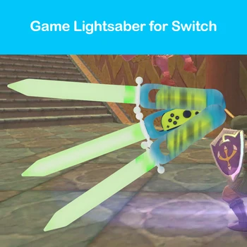 Светящийся Меч Для Nintendo Switch Skyward zeldaes Sword Joycon Game Соматосенсорная Игра С Мечом Для NS Gamepad Switch Аксессуары
