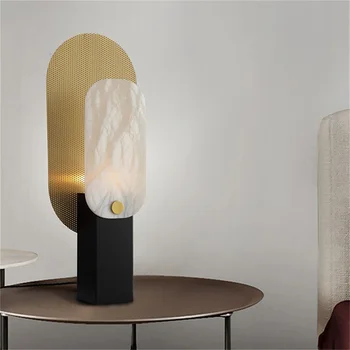 Современная настольная лампа TEMAR, креативный дизайн, Настольное освещение для дома, гостиной, спальни, светодиодный светильник