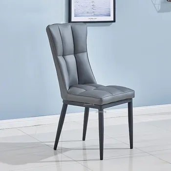 Современные обеденные стулья, Модная спинка, Высокий табурет, Стул для отдыха в скандинавском стиле, Кухонная мебель, стул для столовой TG