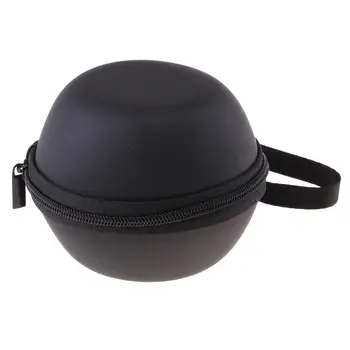 Сумка для мячей на запястье, черная коробка для мячей для фитнеса с ремешком, портативный держатель для хранения