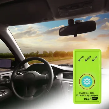 Универсальный Экономичный Чип для тюнинга Eco OBD2 для замены бензиновых, газодизельных автомобилей, Аксессуары для экономии топлива