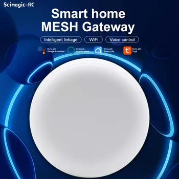 1/3/5 /10шт Tuya Smart Mesh Многорежимный шлюз BLE Smart Home Bridge Hub Работает с Smart Life Alexa Google Home
