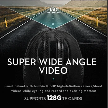 1080P Шлем Для Электрического Скутера Type-C/USB Перезаряжаемый Шлем С Умной Камерой, Полый Шлем 5V-2A, Аксессуары Для Мотоциклов Для Обеспечения Безопасности Дорожного Движения