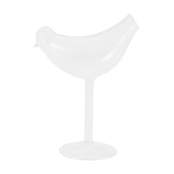 150 мл Коктейльный бокал в форме птицы Стекло Индивидуальное Молекулярное копченое Моделирующее стекло Фантазийный винный бокал