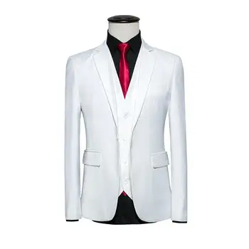 2021 Новая Демисезонная Мужская Приталенная Офисная блейзерская куртка Модная Однотонная Мужская куртка Smart Casual Деловой костюм Пальто S104