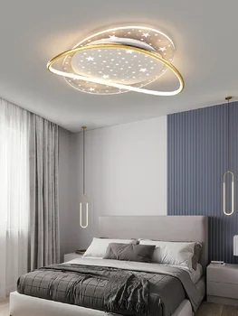 2022 новый светильник для спальни starry black gold потолочный светильник room explosion style line sense светильники для гостиной