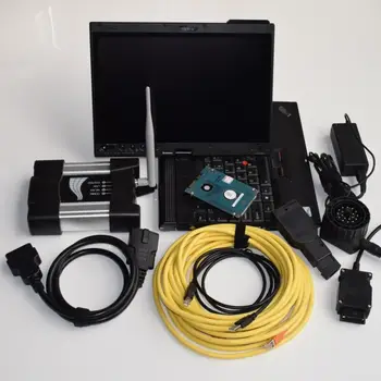2023 для Bmw Icom Next Wifi с Hdd 1000gb Новейшим Программным обеспечением Ноутбук x200t Сенсорный Экран 4g Диагностика Гарантия 1 Год