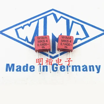 20шт/50шт Новый немецкий конденсатор WIMA MKS4 400V 0,1 МКФ 440V104 100NF Шаг 7,5 мм Бесплатная доставка
