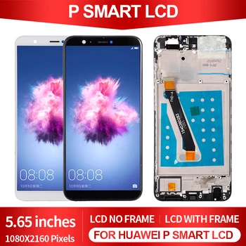 5,65-дюймовый ЖК-дисплей Enjoy 7S Для Huawei P Smart Display С Сенсорным Экраном и Цифровым Преобразователем FIG-LX1 FIG-LA1 FIG-LX2 FIG-LX3 В сборе С рамкой