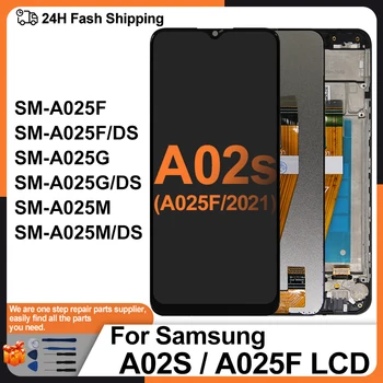 6,5 “Для Samsung Galaxy A02S ЖК-дисплей SM-A025F/DS SM-A025G/DS SM-A025M/DS Дисплей Сенсорный Экран Дигитайзер В сборе Запчасти SM-A025A