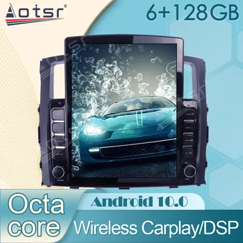 Android 10,0 Автомобильный Мультимедийный Плеер GPS Navi Стерео Для Mitsubishi Pajero 2006-2016 Автомобильный Радиоприемник Беспроводной Carplay Головное Устройство DPS HD