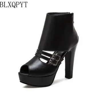 BLXQPYT/ Новые Летние Стильные Босоножки, Женская пикантная мода, Большие размеры 34-50, Крутые ботинки, туфли-лодочки на высоком каблуке, женская обувь для свадебной вечеринки 3353