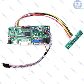 e-qstore:Salvage Turn LCD LTN140KT07 1600X900 Панельный дисплей для Монитора-Плата Преобразователя Драйвера Контроллера ЖК-дисплея/Светодиодного экрана Diy Kit