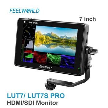 FEELWORLD LUT7 LUT7S PRO 7-дюймовый Полевой Зеркальный монитор 4K HDMI SDI 3D LUTs с Сенсорным экраном 1920*1200 IPS FHD 2200NIT Монитор
