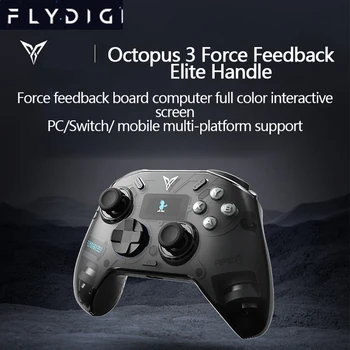 Flyingdigi Octopus3 Force Feedback Elite Gamepad Игровой контроллер Pc Компьютерная Версия Switch Мобильный iPhone Ipad TV Ns Универсальный