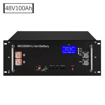 HAYOEN Литиевый серверный аккумулятор Lifepo4 48V 100Ah для солнечного инвертора Growatt, устанавливаемый в стойку.