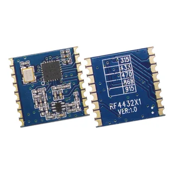 NiceRF 433 МГц 10ШТ RF4432X1 использует модули радиочастотного приемопередатчика Silicon Lab Si4432 с частотой -1 ~ 20 дБм