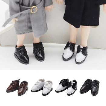 ob11 1/12 DOD BJD кукольная одежда униформа кампуса кожаная обувь Для obitsu11, GSC, holala, PICCODO Куклы обувь Игрушка