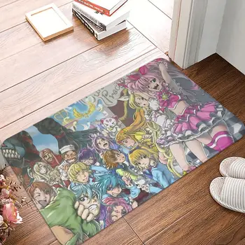 Pretty Cure Precure Принцесса Аниме Противоскользящий коврик Коврик для ванной Набор Cure Beat Все в одном ковре для пола Приветственный декор