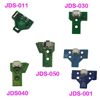 USB-порт для зарядки, розетка, плата зарядного устройства, запасные части для контроллера PS4 JDS-050 5.0 011 001 030 040