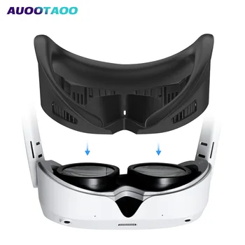 VR-маска для лица Pico 4, сменная накладка для лица, гарнитура виртуальной реальности, защитный от пота чехол для лица из искусственной кожи, аксессуары виртуальной реальности