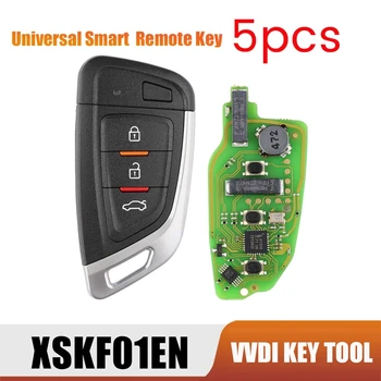 XSKF01EN Универсальный смарт-пульт дистанционного управления с 3 кнопками в виде ножа для брелка -Xhorse VVDI Key Tool 5 шт./лот