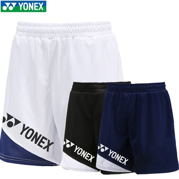 Yonex спортивная майка для тенниса, одежда для бадминтона, шорты, быстросохнущие брюки, спортивный бег, 160142, мужчины, женщины